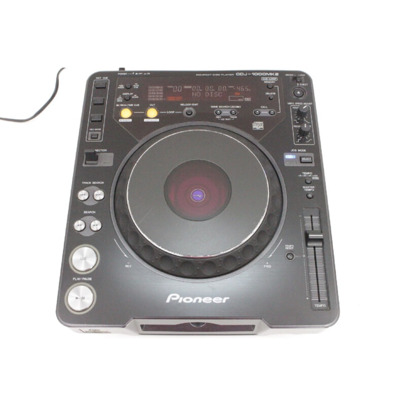 Pioneer/パイオニア ＊ DJ用CDプレーヤー デジタルオーディオシステム [CDJ-1000MK2]の画像1