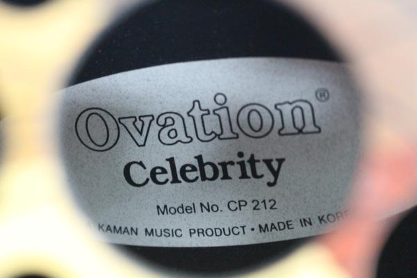 Ovation （オベーション）celebrity CP212 エレアコの画像1