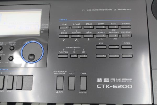 CASIO（カシオ）ハイグレードキーボード CTK-6200 61鍵盤の画像1