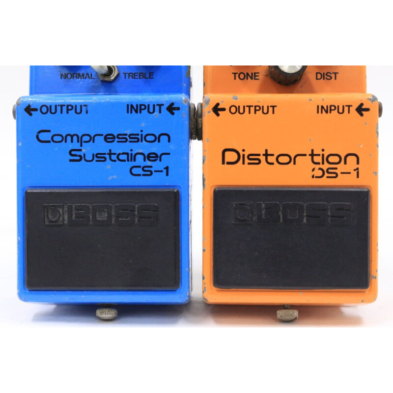 BOSS/ボス 〇 Distortion DS-1 シリアル 9600 Compression Sustainer CS-1 9400 2台セットの画像1