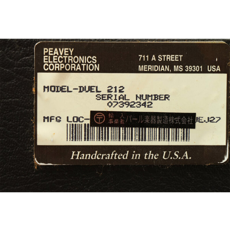 PEAVEY（ピーヴィー）DUEL 212 ギターアンプ CLASSIC TUBE SERIES 120Wの画像1