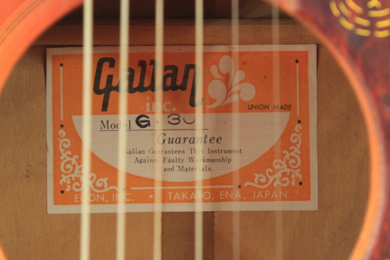 Gallan（ギャラン）アコースティックギター G-30の画像1