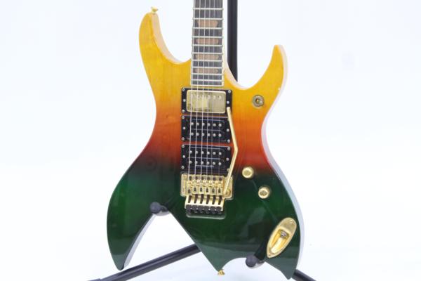 変形ギター DUNCAN DESIGNED GCA/Floyd Rose ラスタカラ―の画像1