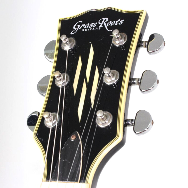 Grass Roots（グラスルーツ）レスポールタイプ ブラックの画像1
