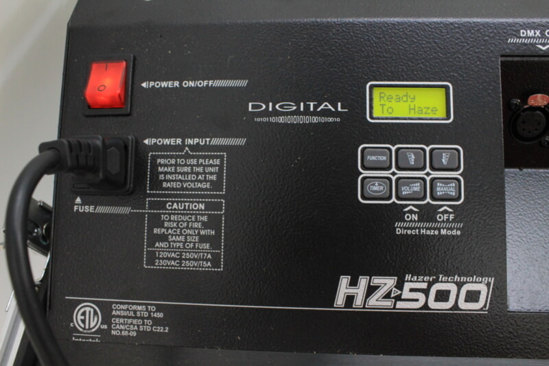 ANTARI （アンタリ） HZ-500　ヘイズマシンの画像1