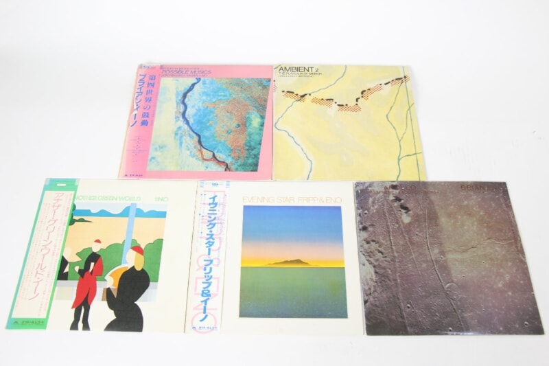 BRIAN ENO/ブライアン・イーノ  LPレコード 5枚 [アナザー・グリーン・ワールド・イーノ] などの画像1