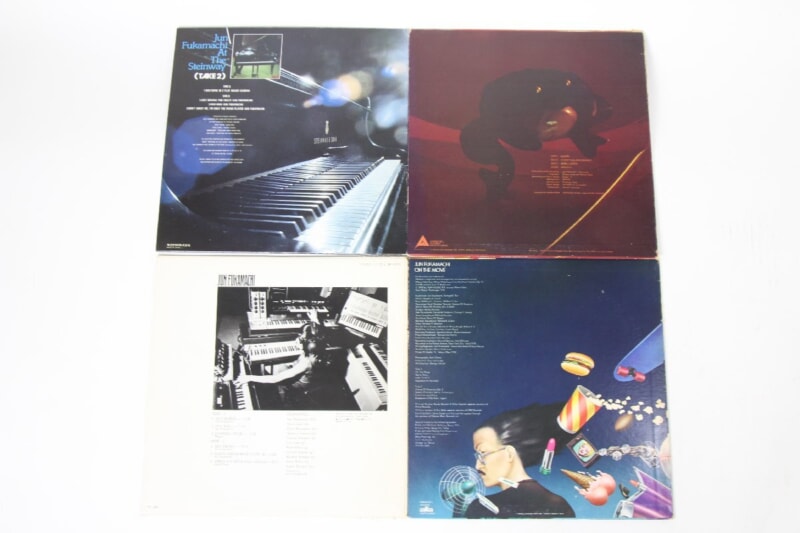 深町純  LPレコード 4枚 [On The Move][At The Steinway(TAKE2)] などの画像1