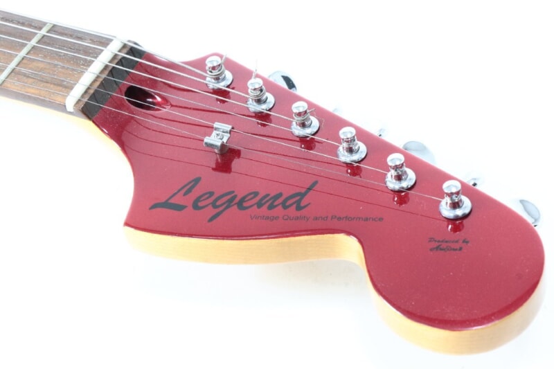 Legend/レジェンド  ムスタング タイプ エレキギター レッドの画像1