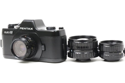 PENTAX/ペンタックス  [auto 110] レンズ3点 ポケットフィルムカメラ 1978年発売の買取り品の画像