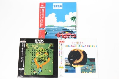 【帯付き】ゲームミュージック  [SEGA][SNK][コナミ] LPレコード 3枚の買取り品の画像