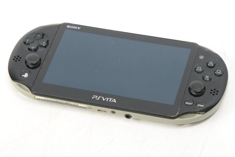 SONY  PSVITA 本体 PCH-2000 Wi-Fiモデル カーキ/ブラック 動作品の画像1
