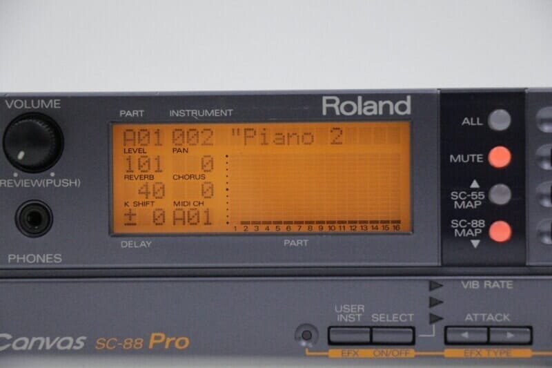 Roland  SOUND Canvas SC-88 Pro [DTM-88PW] MIDI音源モジュールの画像1