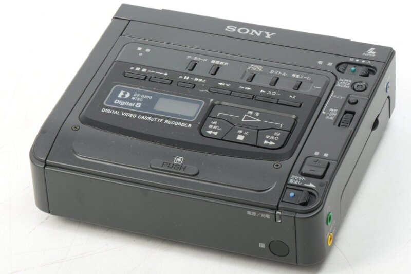 SONY  [GV-D200] 8ミリ デジタルビデオカセットレコーダーの画像1