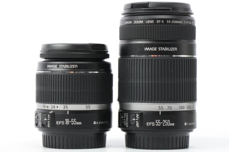 Canon 【EOS Kiss X3 ダブルズームキット】AFデジタル一眼レフカメラ ズームレンズ EF-S 2本の画像1