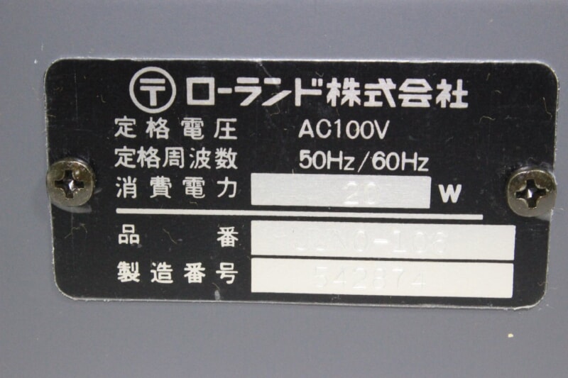 Roland（ローランド）JUNO-106 ポリフォニックシンセサイザー ソフトケース付の画像1