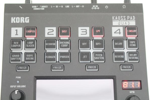 KORG（コルグ）KAOSS PAD QUAD ダイナミック・エフェクト・プロセッサーの画像1