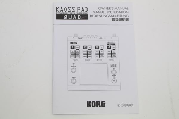 KORG（コルグ）KAOSS PAD QUAD ダイナミック・エフェクト・プロセッサーの画像1