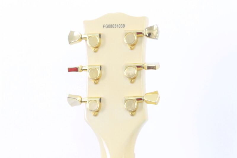 Burny（バーニー）レスポールカスタムタイプ ホワイトの画像1