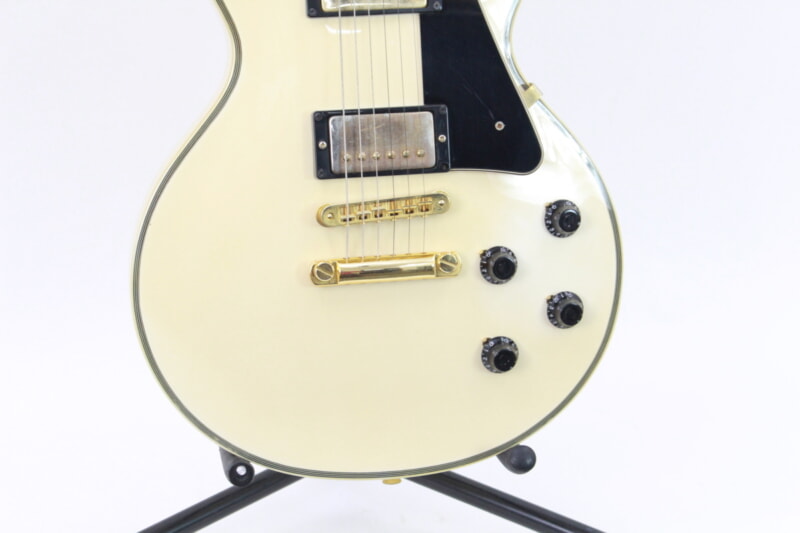 Burny（バーニー）レスポールカスタムタイプ ホワイトの画像1