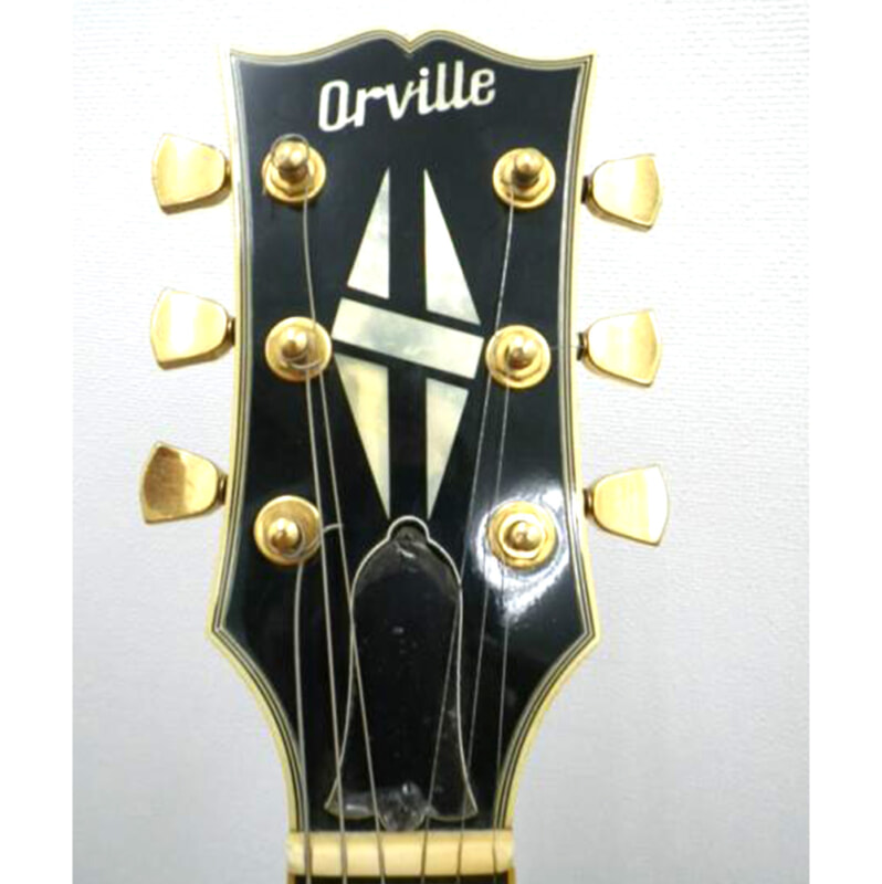 orville（オービル）レスポールタイプ ブラックの画像1