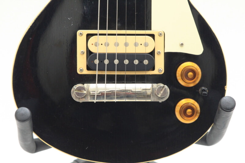 ミニエレキギター レスポールタイプ ブラックの画像1