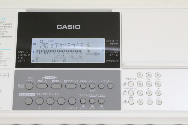 CASIO（カシオ）光ナビゲーションキーボード LK-516の画像1
