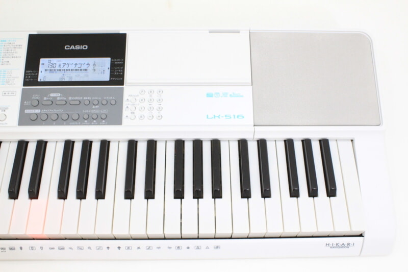 CASIO（カシオ）光ナビゲーションキーボード LK-516の画像1