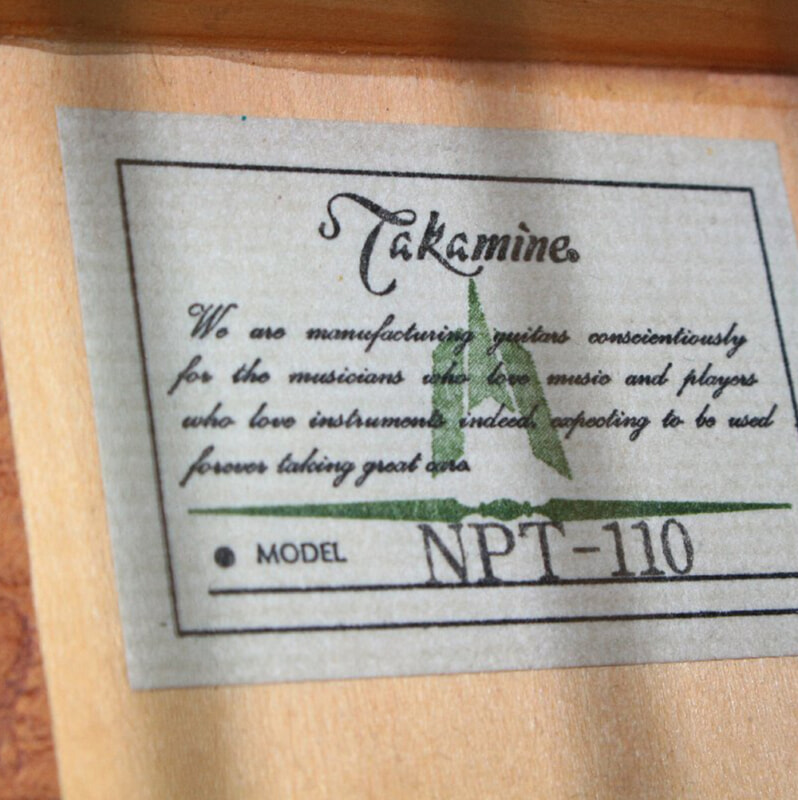 Takamine（タカミネ）NPT-110 エレアコ 専用ハードケース付の画像1
