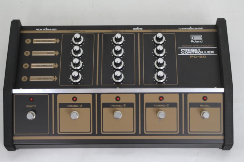 Roland（ローランド）PC-50 ギターシンセサイザー プリセットコントローラーの画像1