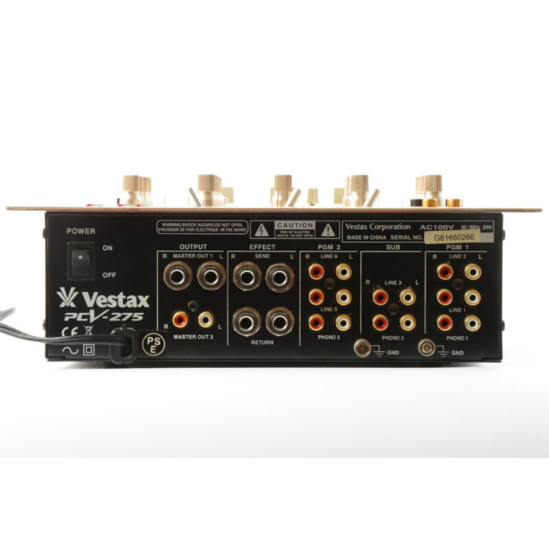Vestax（ベスタックス）DJミキサー PCV-275 ミキシングコントローラーの画像1