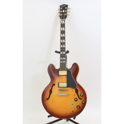 Greco Sunburst SA-800S セミアコ ギター　の買取り品の画像
