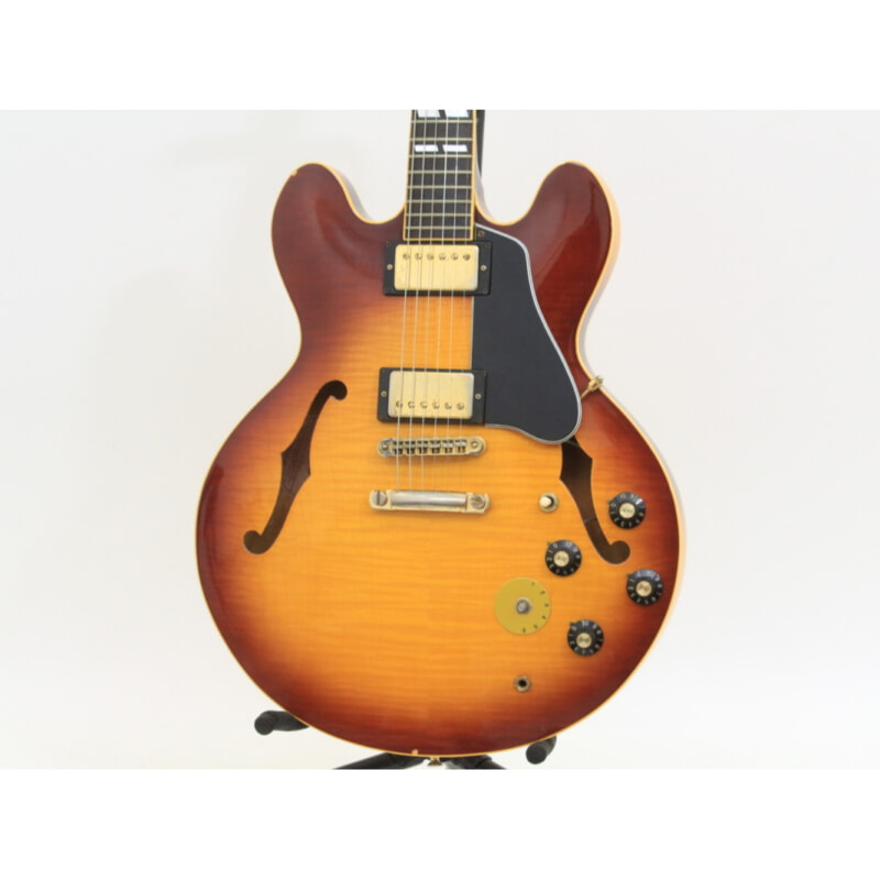 Greco Sunburst SA-800S セミアコ ギター　の画像1