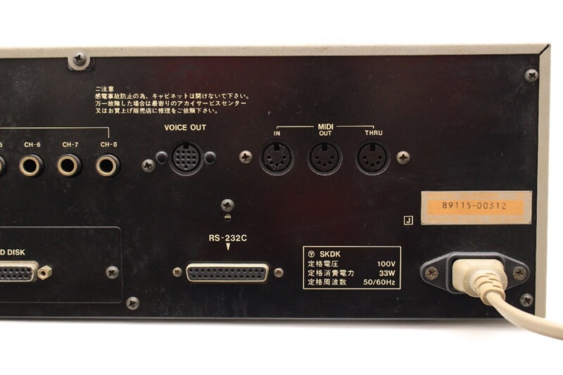 AKAI（アカイ）MIDI DIGITAL SAMPLER サンプラー S950　の画像1