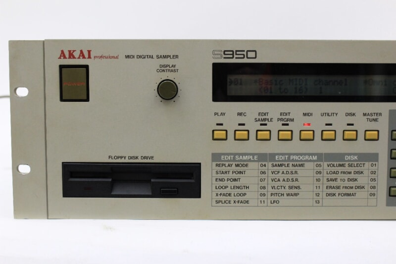 AKAI（アカイ）MIDI DIGITAL SAMPLER サンプラー S950　の画像1