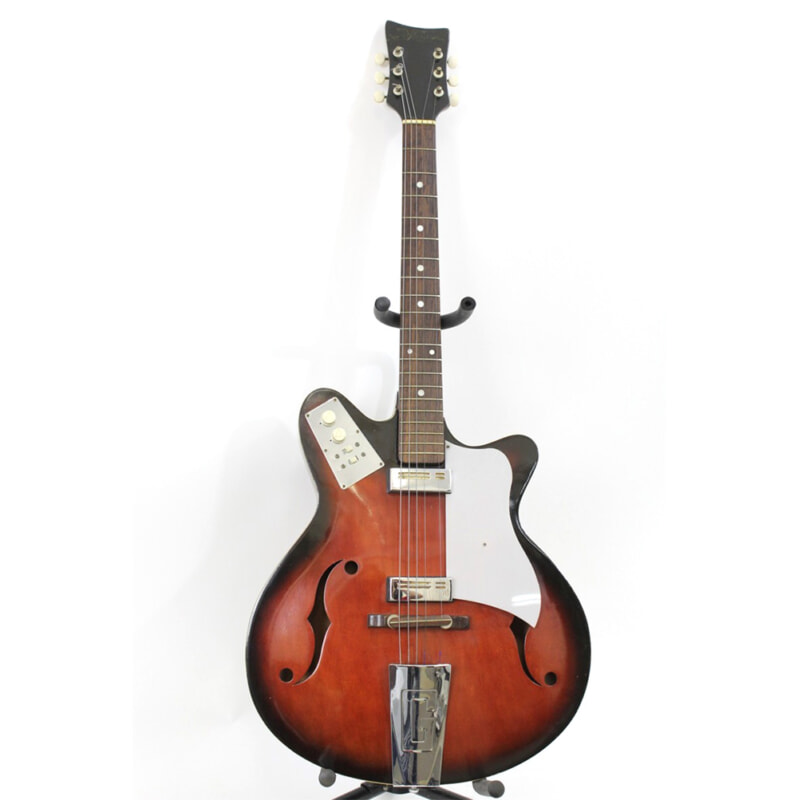Guyatone（グヤトーン）セミアコースティックギター SG-S02の画像1