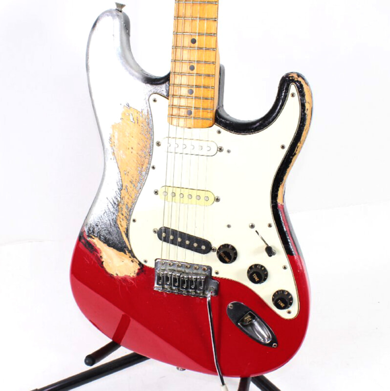 Squier by Fender（スクワイヤー）ストラトキャスター シルバーシリーズ エレキギター MADE IN JAPANの画像1