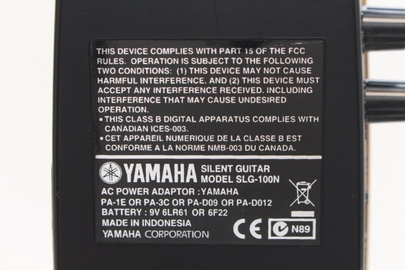 YAMAHA（ヤマハ）サイレントギター SLG-100N エレガットの画像1