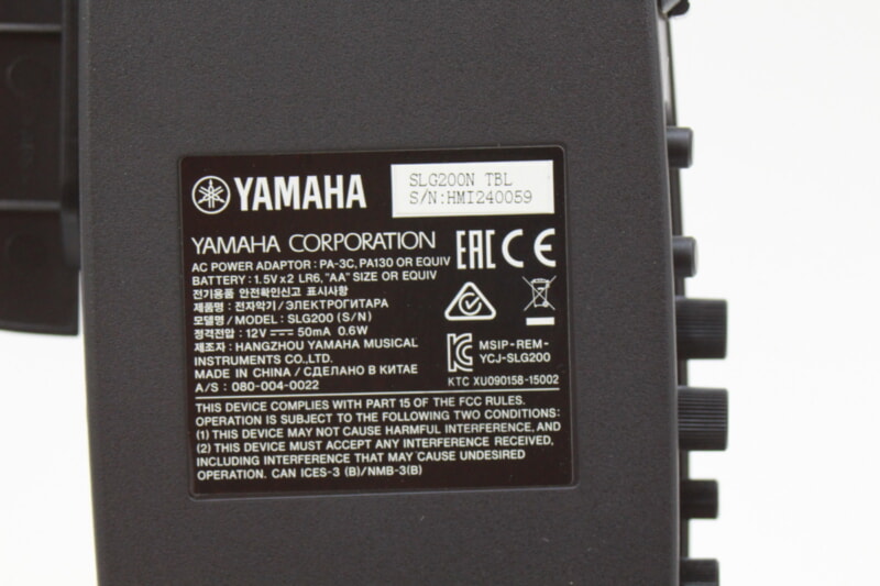 YAMAHA （ヤマハ） サイレントギター SLG200Nの画像1