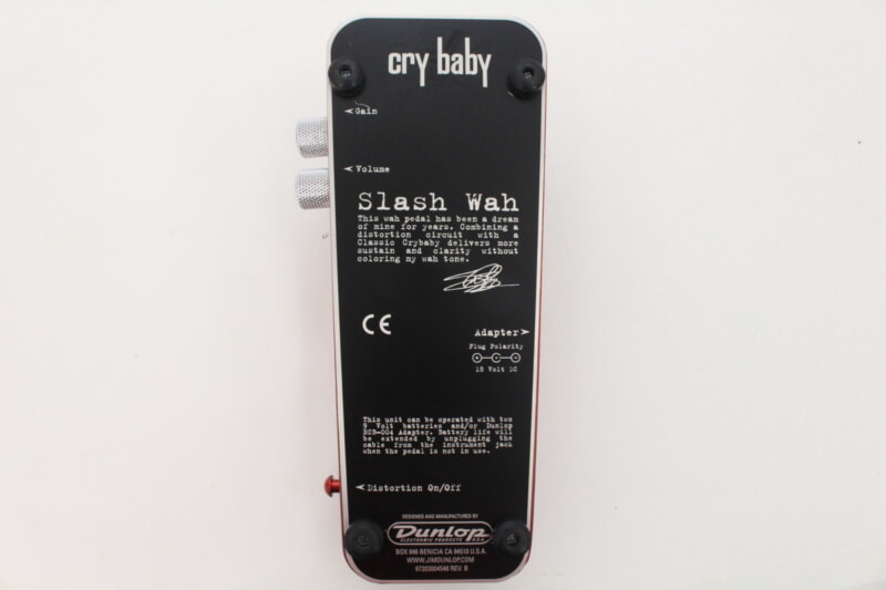 JIM DUNLOP（ジム・ダンロップ）ワウペダル Cry baby Slash Wah SW95の画像1