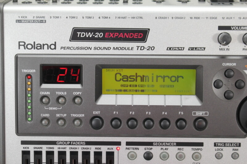 Roland（ローランド）パーカッション・サウンド・モジュール　TD-20/TDW-20の画像1