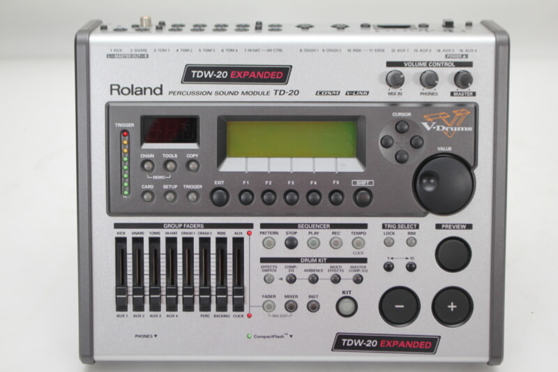 Roland（ローランド）パーカッション・サウンド・モジュール　TD-20/TDW-20の画像1