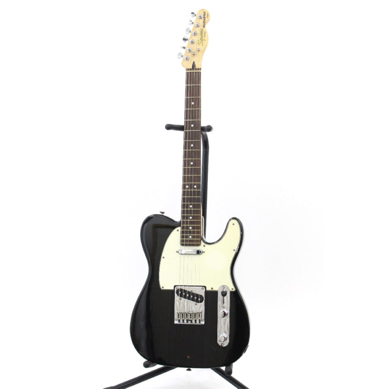 Squier by fender（スクワイヤー）テレキャスター スタンダードシリーズ ブラックの画像1