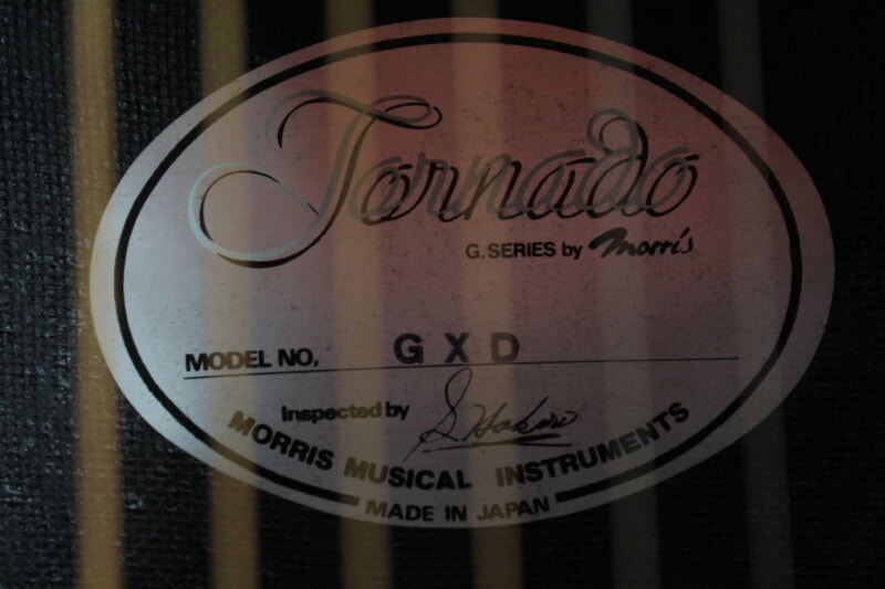 Morris（モーリス）Tornade GXD（トルネード GXD）エレアコ ブルーの画像1