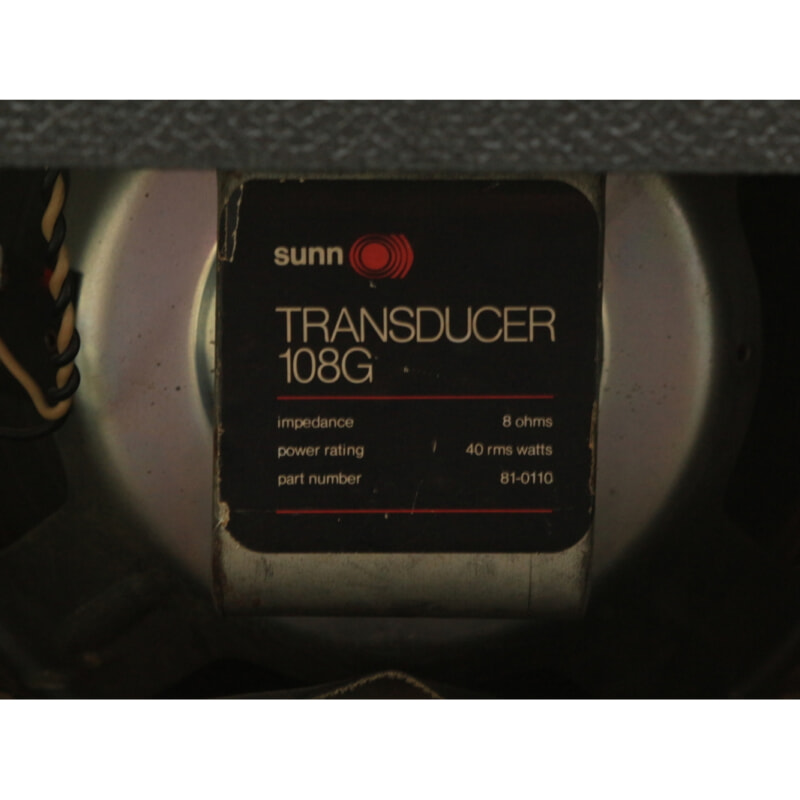 sunn TRANSDUCER 108G アンプの画像1