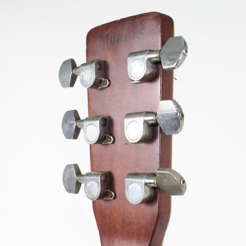 Morris（モーリス）アコースティックギター W-35 ハードケース付きの画像1
