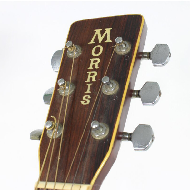 Morris（モーリス）アコースティックギター W-35 ハードケース付きの画像1