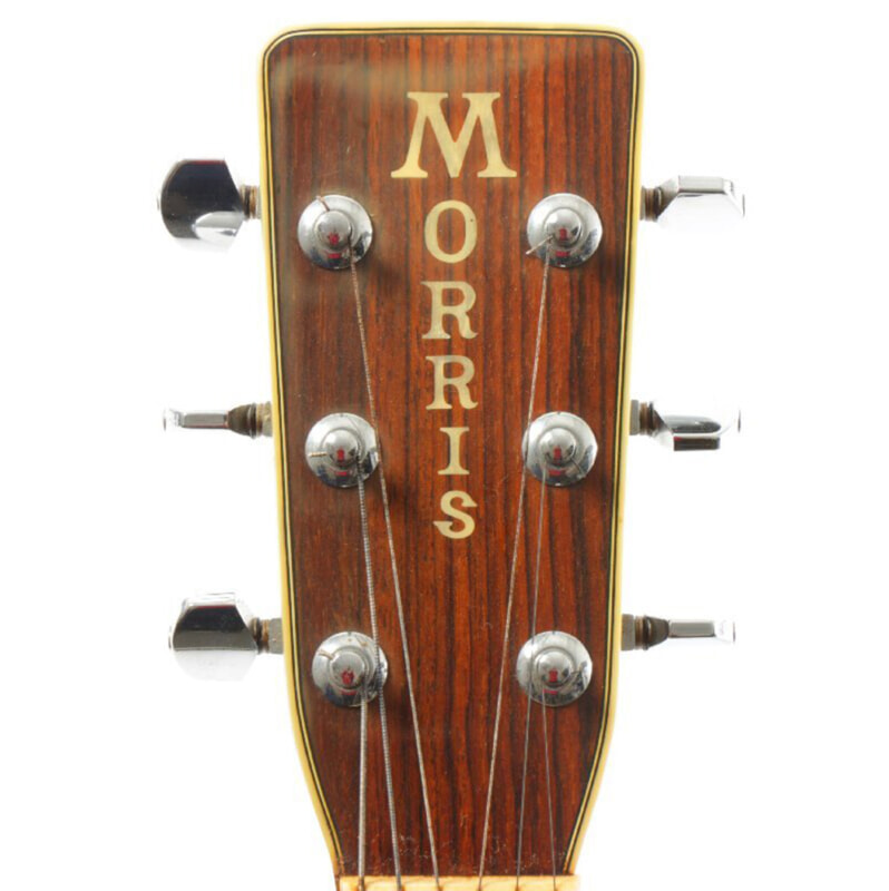 Morris（モーリス）縦ロゴ アコースティックギター W-40 ジャパンヴィンテージの画像1