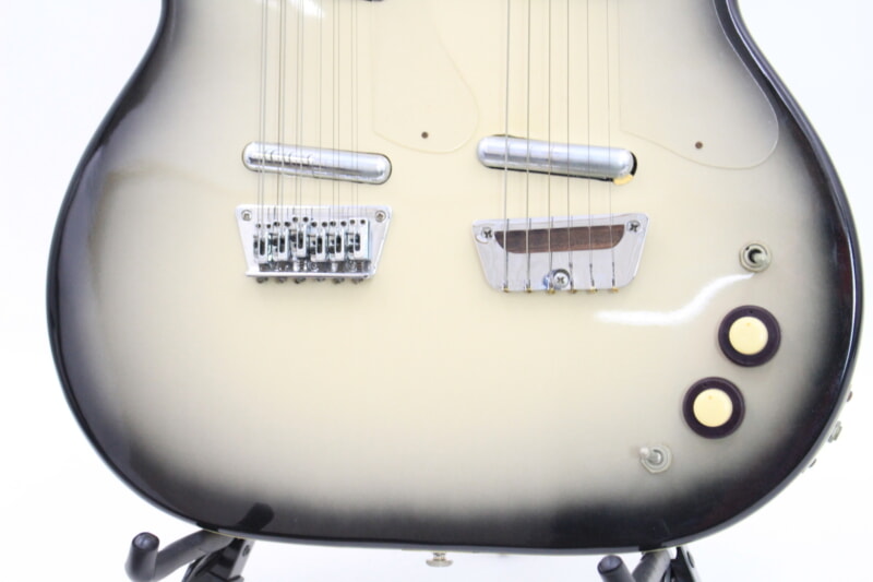 Danelectro（ダンエレクトロ）DOUBLE NECK エレキギター ブラックバーストの画像1
