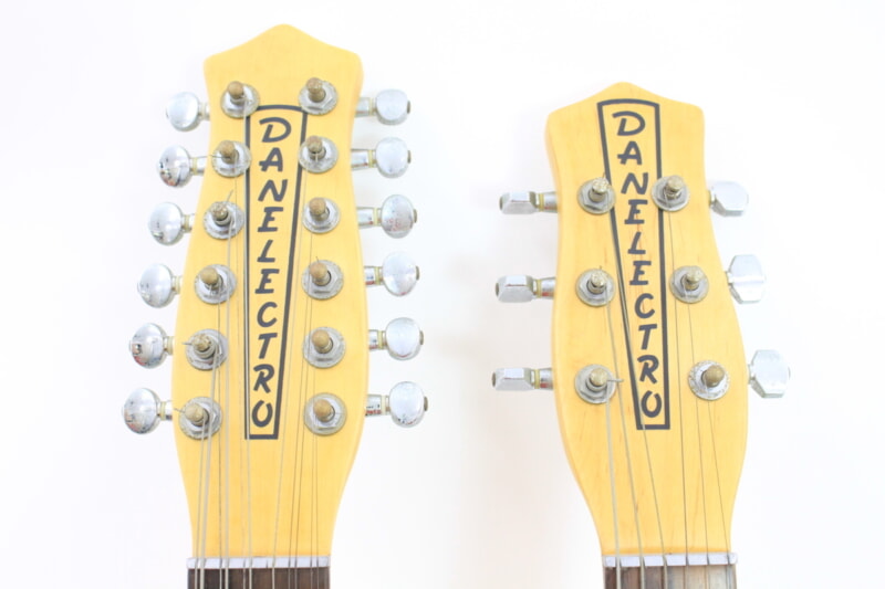 Danelectro（ダンエレクトロ）DOUBLE NECK エレキギター ブラックバーストの画像1