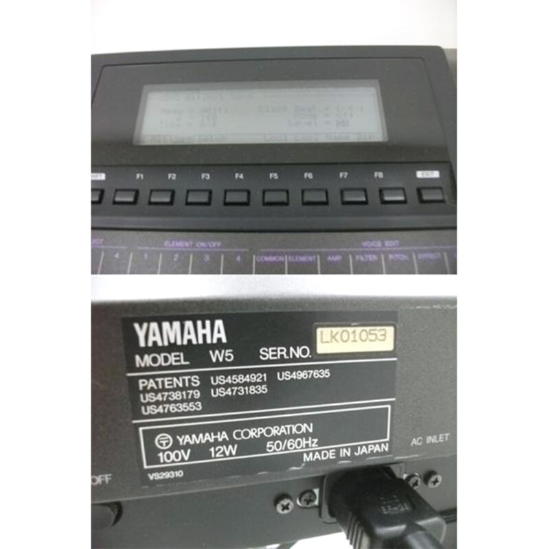YAMAHA（ヤマハ）シンセサイザー W5 76鍵（スタンド付）の画像1